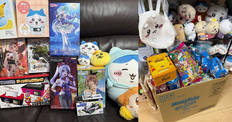 徳島ゲーセン調査でゲットした景品