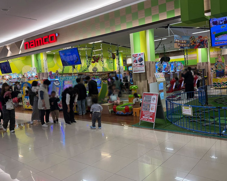 namcoゆめタウン徳島店入口付近