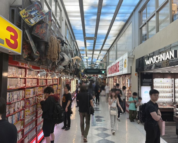 中野ブロードウェイの雰囲気いいね