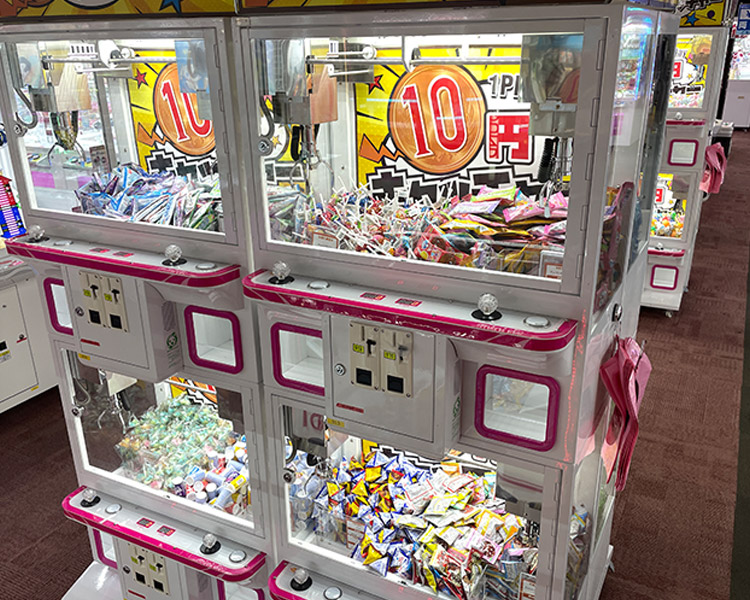 ラウンドワンスタジアム 高松店 10円キャッチャー