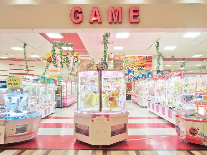 ラスパ西大和店ゲームコーナー