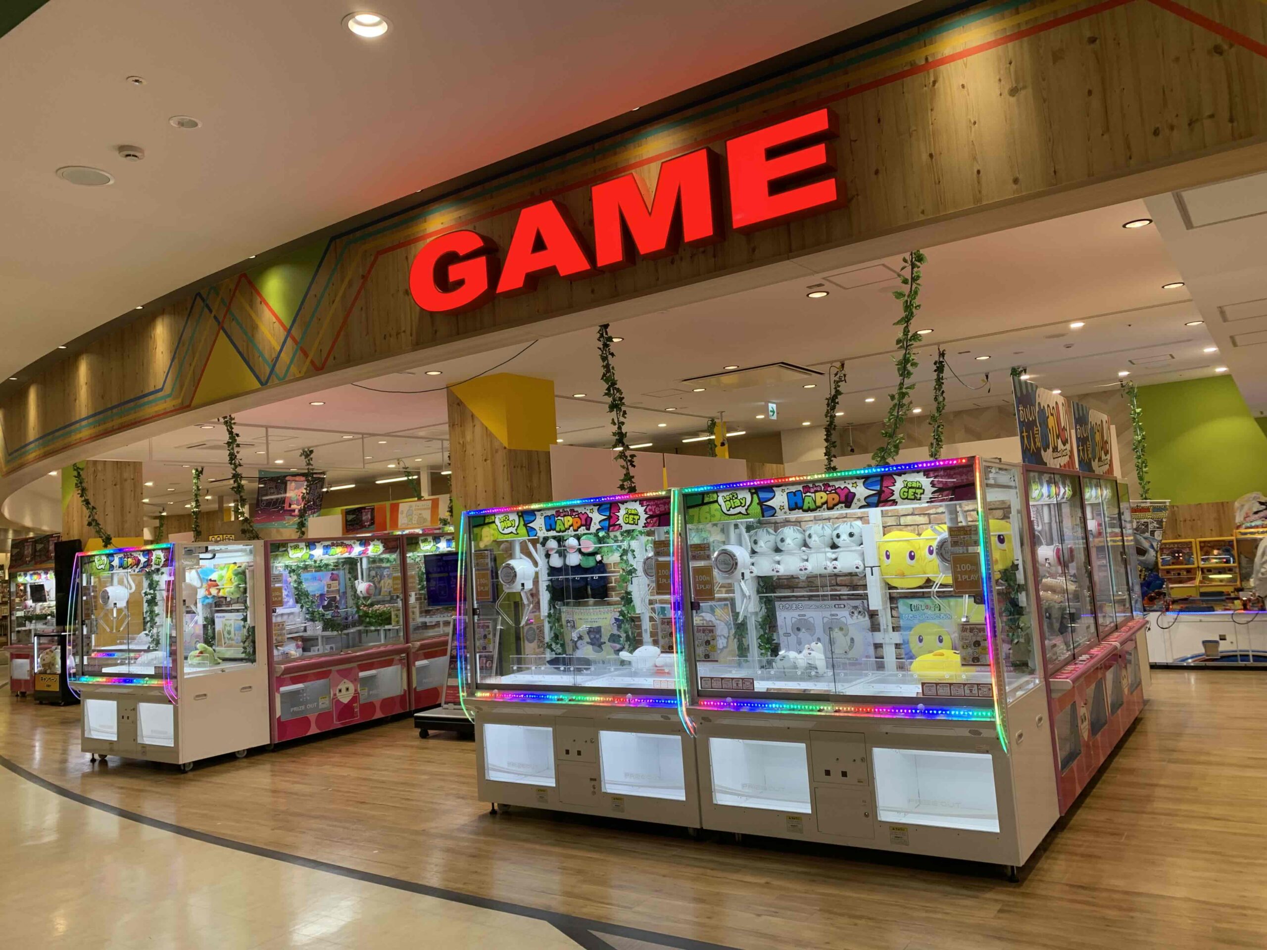 レイクウォーク岡谷店ゲームコーナー