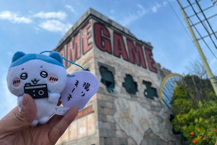 Benex 川越店 入口で記念撮影