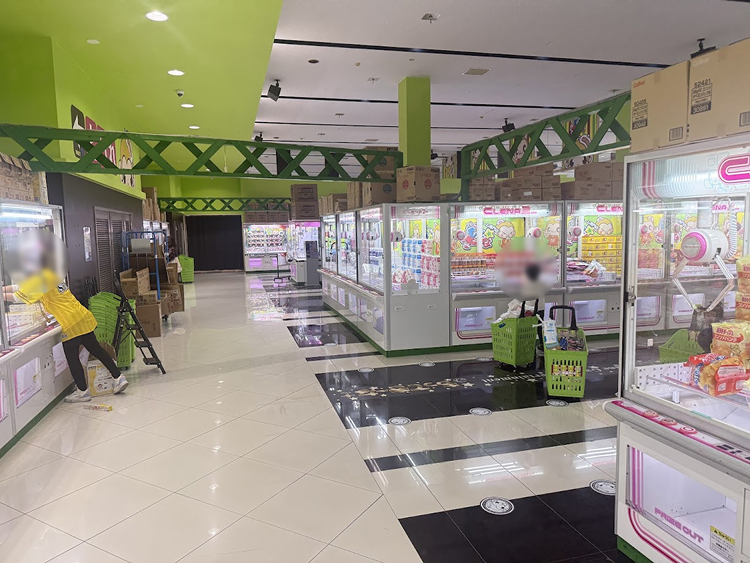 クレーンゲームコーナー