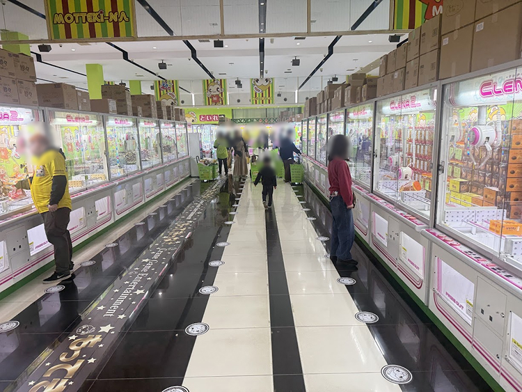 クレーンゲームコーナー