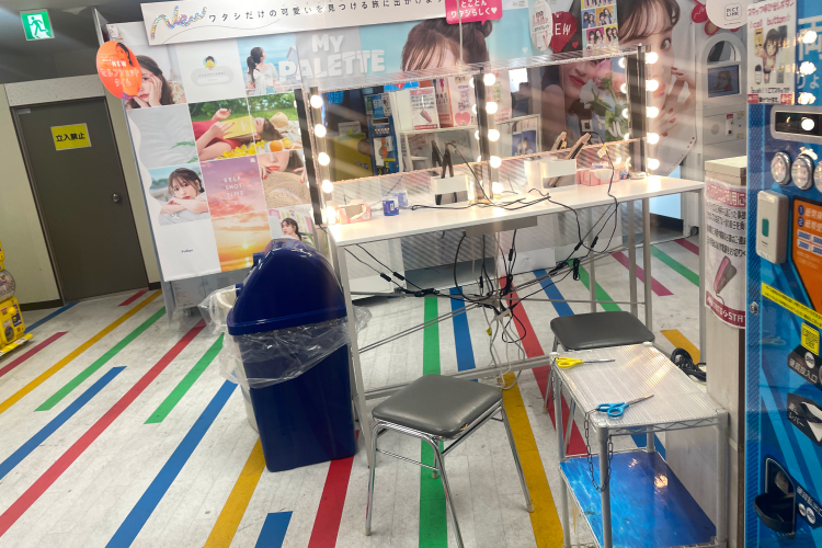 タイトーFステーション クレアモール川越店 プリクラコーナー