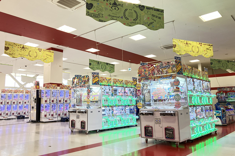 アミュージアム ヨークタウン市名坂 クレーンゲームコーナー