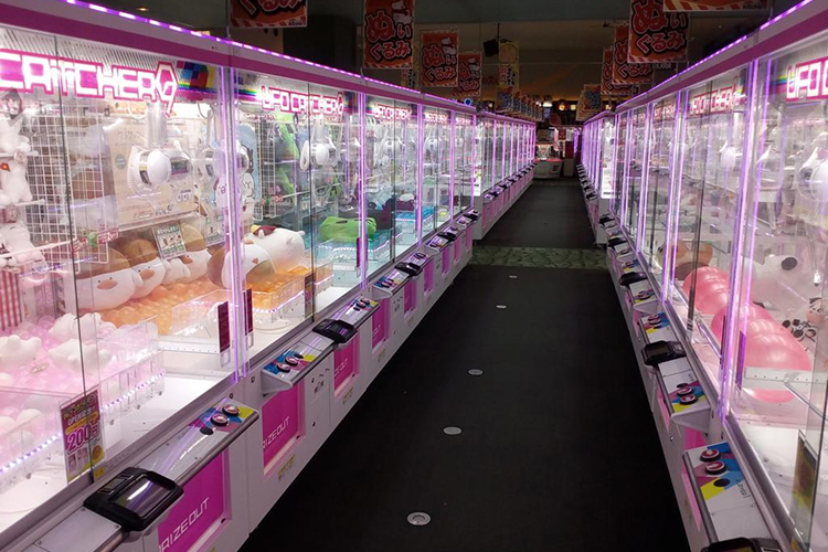ラウンドワン 仙台苦竹店 クレーンゲームコーナー